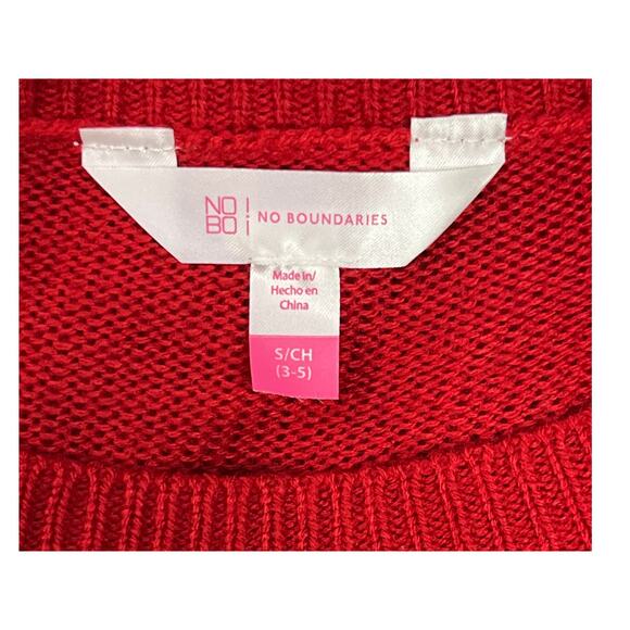 Ugly Christmas Sweater No Boundaries Merry Everything  Sweater Women's Small - Picture 3 of 8